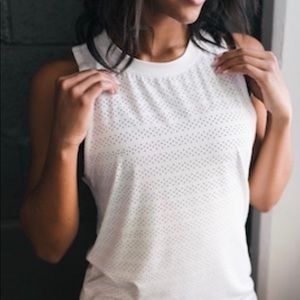 Zyia White Chill Tank